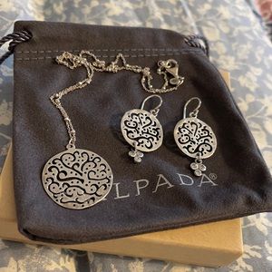 SILPADA NECKLACE AND EARRING SET